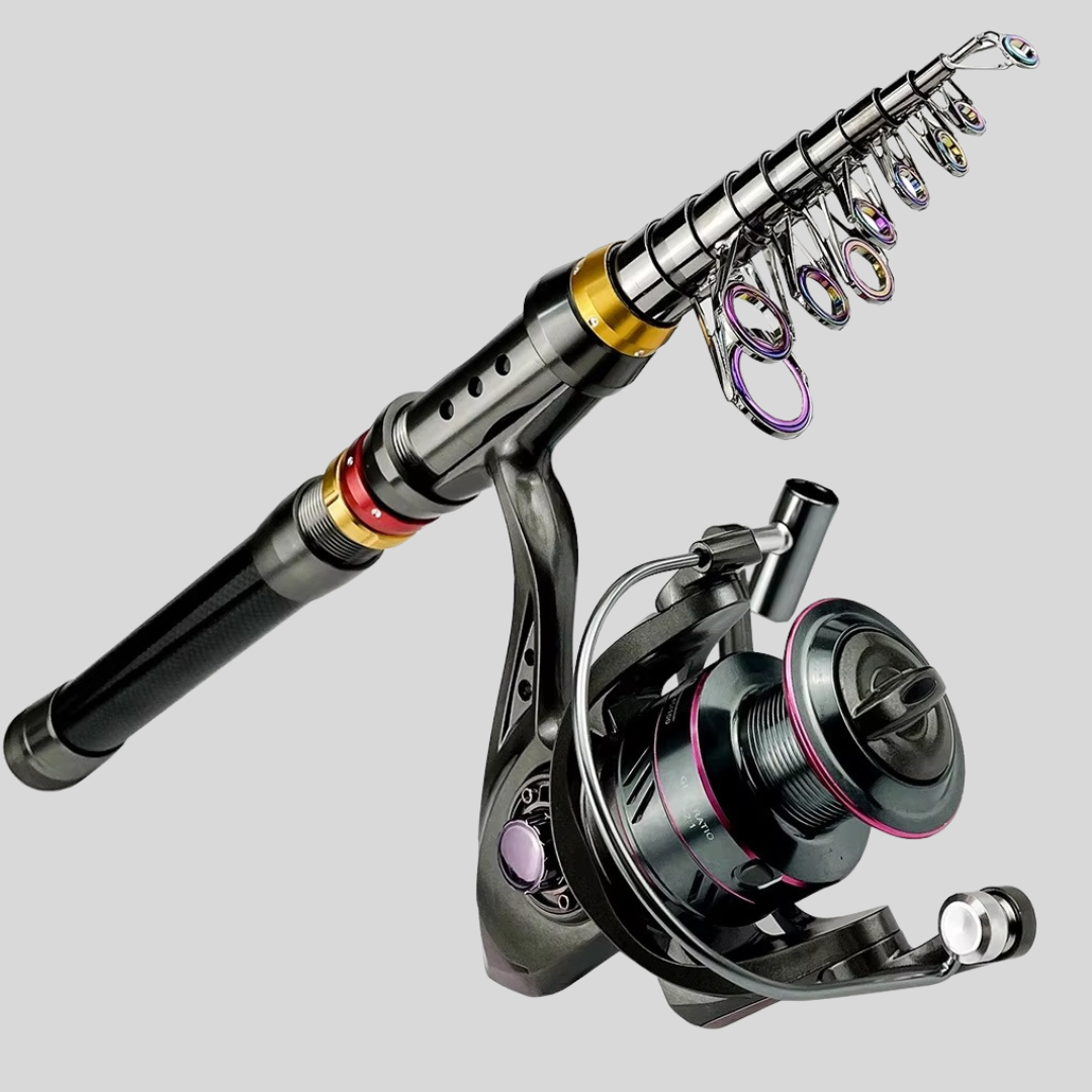 Retractable & Portable Carbon Fiber Fishing Rod