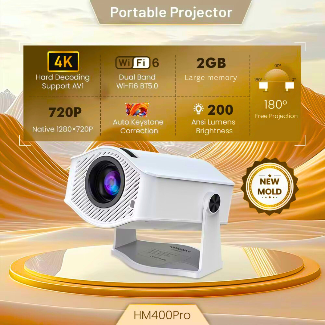 Outdoor Portable Mini Cinema Projector