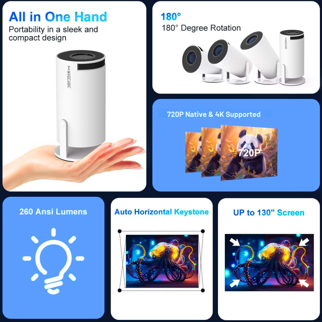 Home Cinema Outdoor Projector