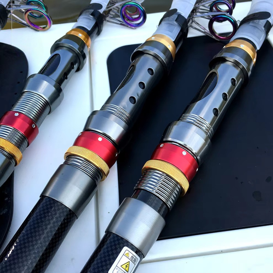 Retractable & Portable Carbon Fiber Fishing Rod