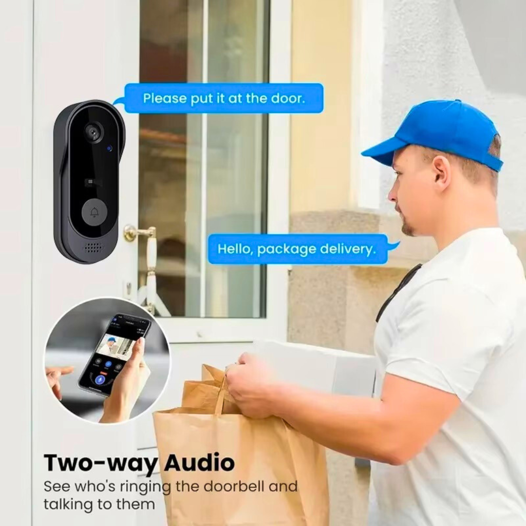Wireless Doorbell With Camera