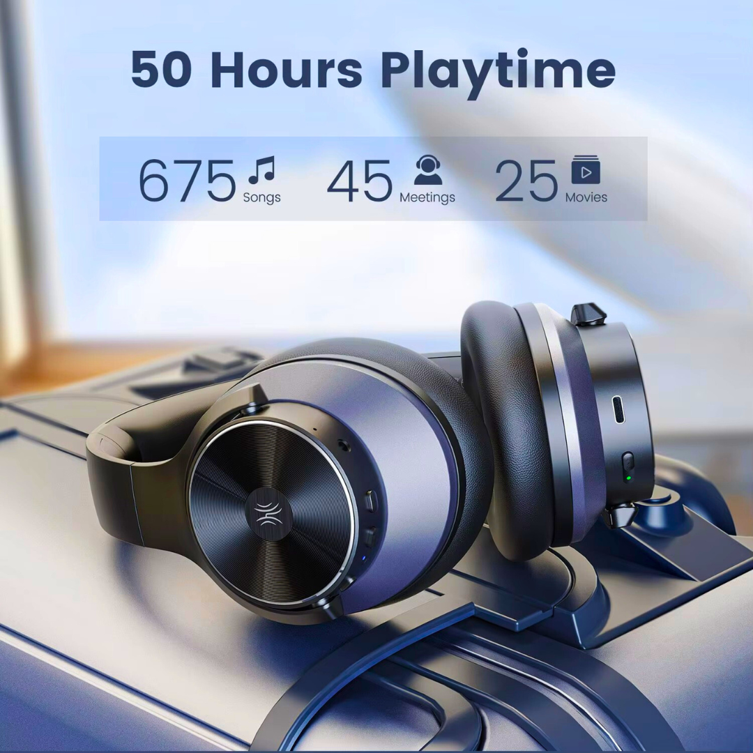 High Quality Wireless Headphones with Active Noise Cancelling