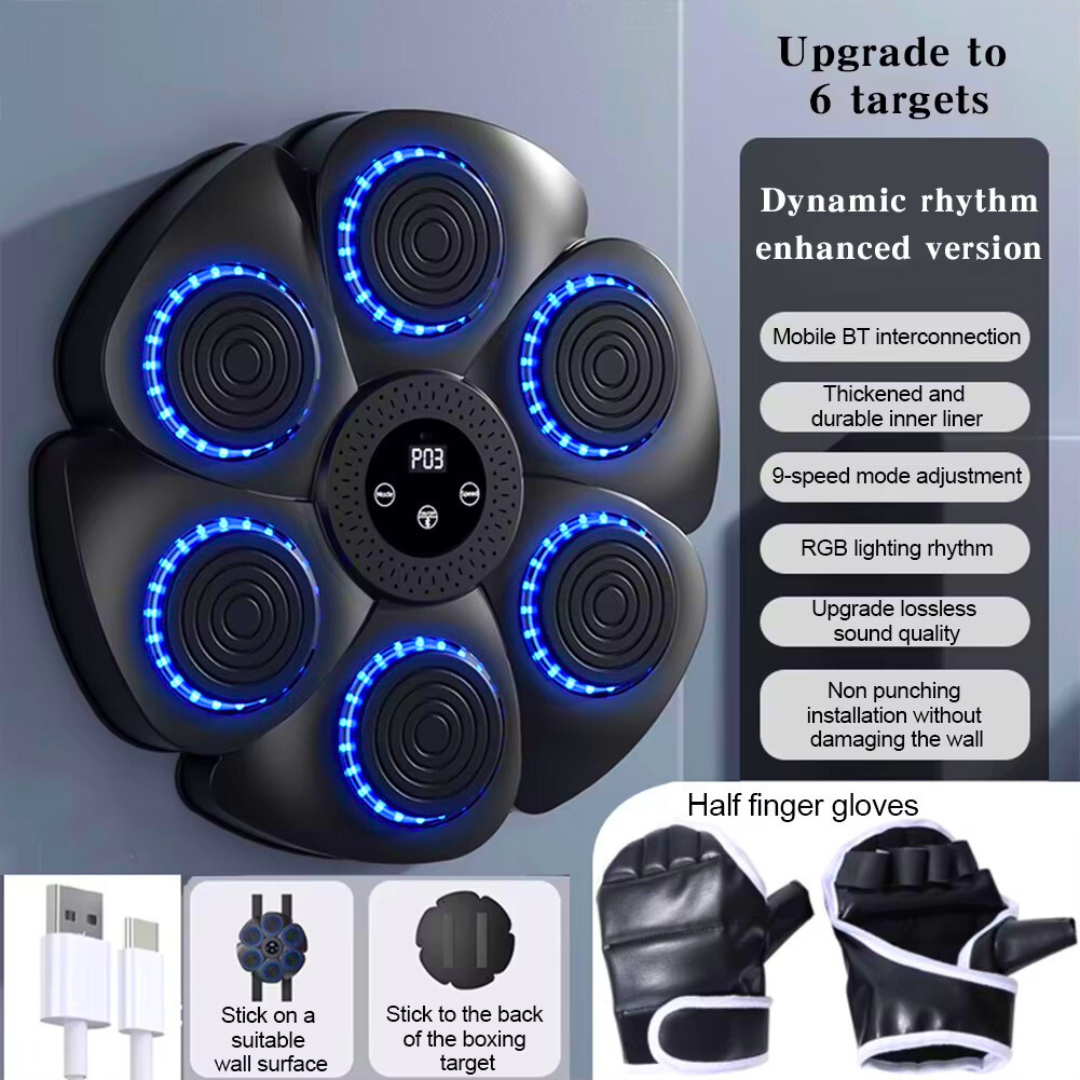 Interactive Smart Music Boxing Machine