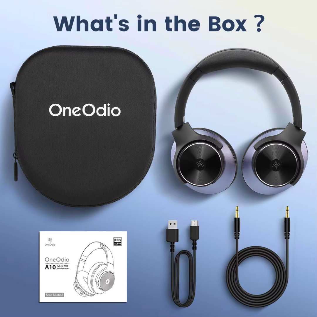 High Quality Wireless Headphones with Active Noise Cancelling