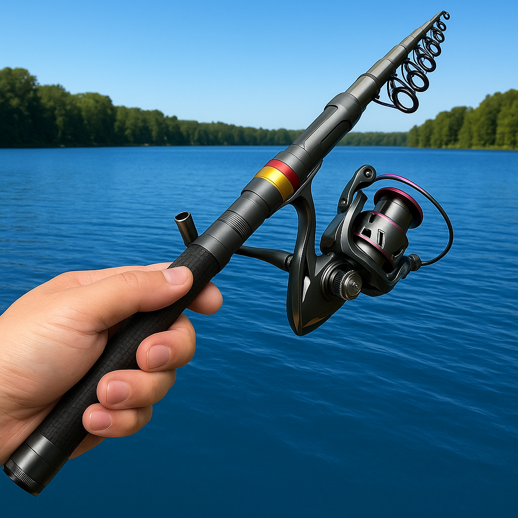 Retractable & Portable Carbon Fiber Fishing Rod