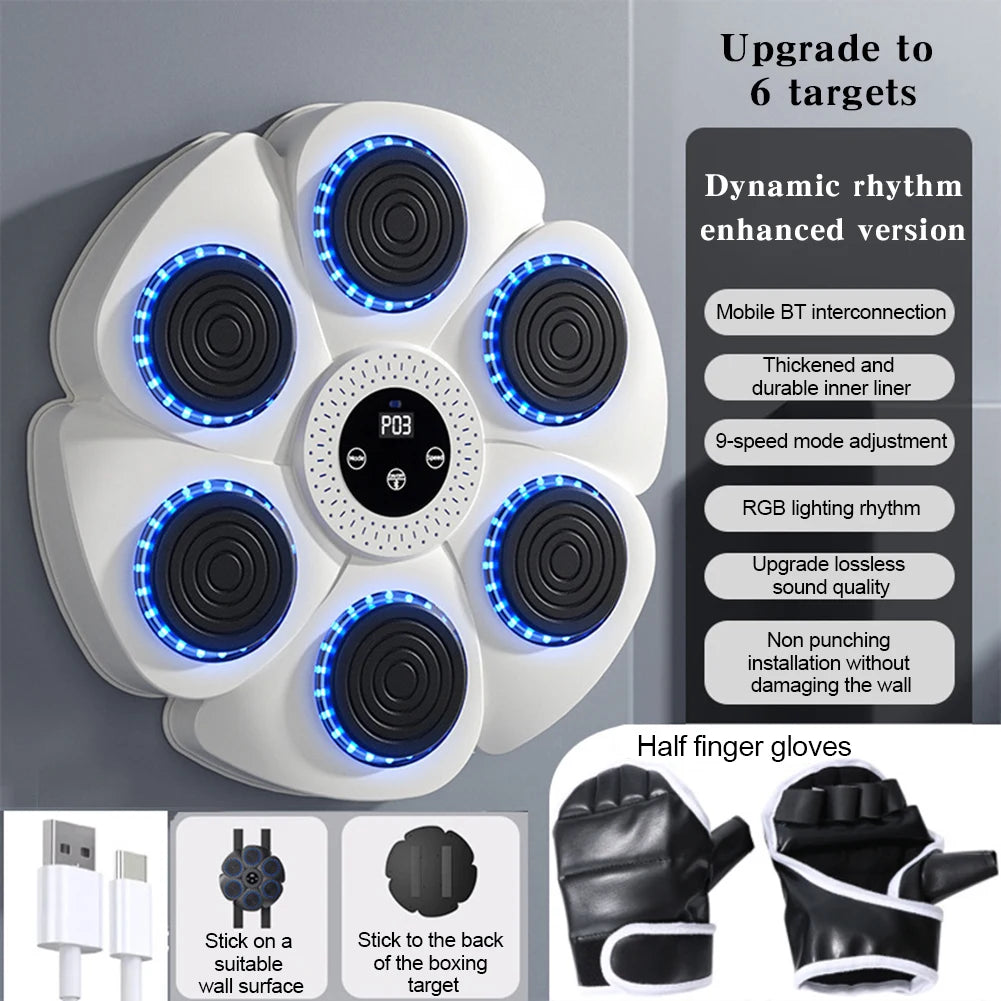 Interactive Smart Music Boxing Machine