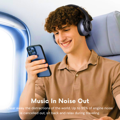 High Quality Wireless Headphones with Active Noise Cancelling