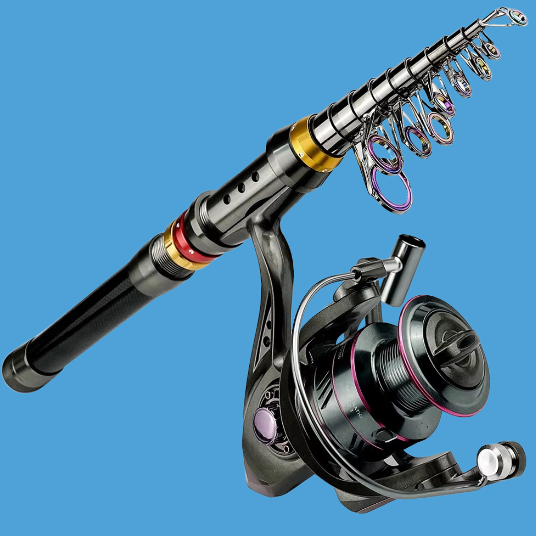 Retractable & Portable Carbon Fiber Fishing Rod