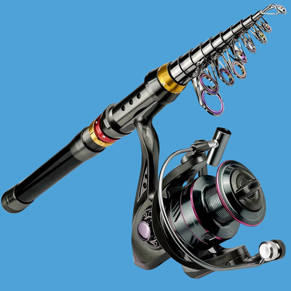 Retractable & Portable Carbon Fiber Fishing Rod