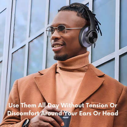 Wireless Headphones with Active Noise Cancelling